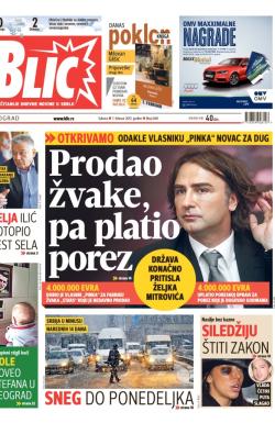 Blic - broj 6461, 7. feb 2015.