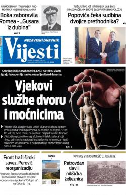 Vijesti - broj 7631, 7. jul 2019.