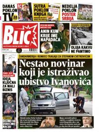 Blic - broj 7661, 15. jun 2018.