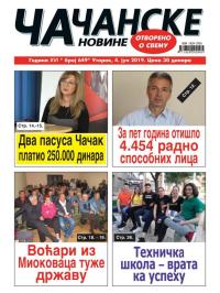 Čačanske novine - broj 649, 4. jun 2019.