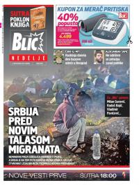 Blic - broj 8158, 3. nov 2019.