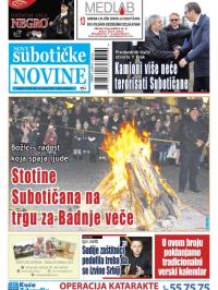 Nove Subotičke novine - broj 148, 10. jan 2020.