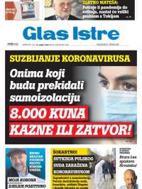 Glas Istre - broj 73, 14. mar 2020.