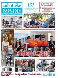 Nove Subotičke novine - broj 387, 6. sep 2024.