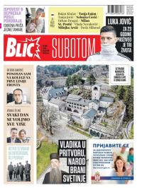 Blic - broj 8338, 16. maj 2020.