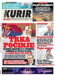 Kurir - broj 3484, 2. nov 2023.