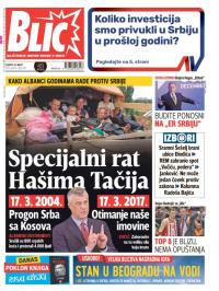 Blic - broj 7217, 18. mar 2017.