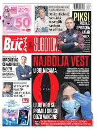 Blic - broj 8627, 6. mar 2021.