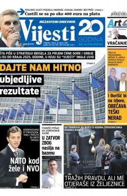 Vijesti - broj 7105, 20. jan 2018.