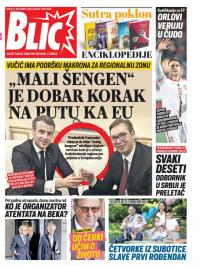 Blic - broj 8168, 13. nov 2019.