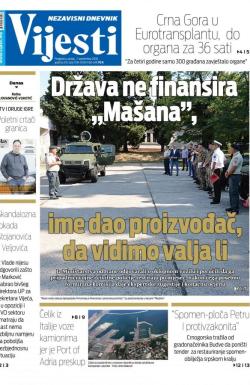 Vijesti - broj 7334, 7. sep 2018.