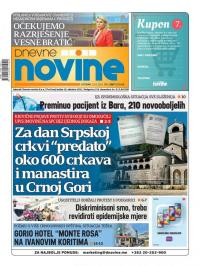 Dnevne novine - broj 3067, 10. avg 2021.