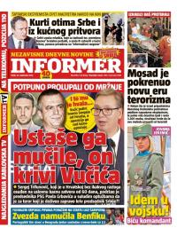 Informer - broj 3784, 20. sep 2024.