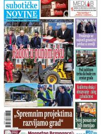 Nove Subotičke novine - broj 261, 25. mar 2022.