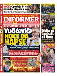 Informer - broj 3774, 9. sep 2024.