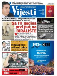 Vijesti - broj 6659, 5. okt 2016.