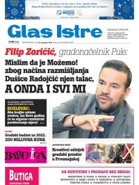 Glas Istre - broj 353, 23. dec 2021.