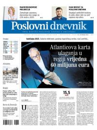 Poslovni Dnevnik - broj 4952, 25. okt 2023.