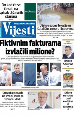 Vijesti - broj 7655, 31. jul 2019.