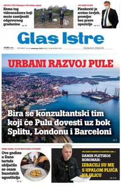 Glas Istre - broj 303, 3. nov 2020.