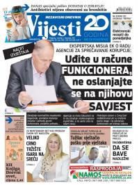 Vijesti - broj 7082, 7. dec 2017.