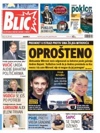 Blic - broj 6454, 31. jan 2015.