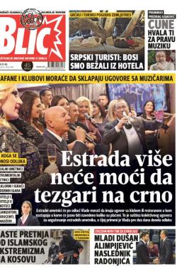 Blic - broj 7340, 22. jul 2017.