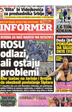 Informer - broj 2872, 28. sep 2021.