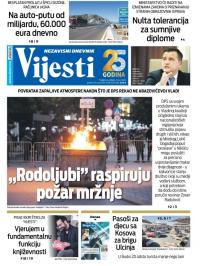 Vijesti - broj 8714, 17. jul 2022.