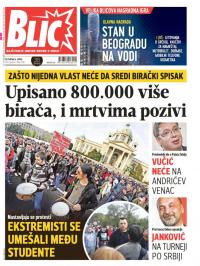 Blic - broj 7236, 6. apr 2017.