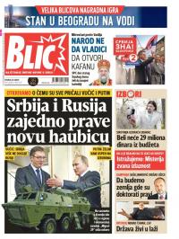 Blic - broj 7227, 28. mar 2017.