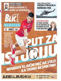 Blic - broj 8486, 11. okt 2020.