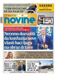 Dnevne novine - broj 3026, 22. jun 2021.