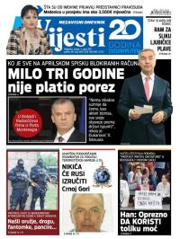 Vijesti - broj 6837, 4. apr 2017.