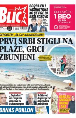 Blic - broj 8370, 17. jun 2020.