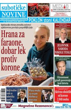 Nove Subotičke novine - broj 197, 18. dec 2020.