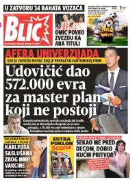 Blic - broj 7598, 11. apr 2018.