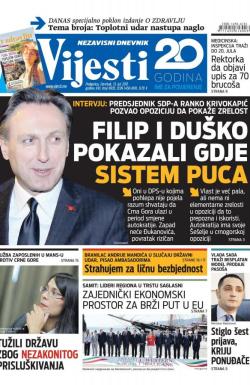 Vijesti - broj 6935, 13. jul 2017.