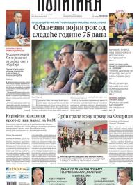 Politika - broj 39788, 6. sep 2024.