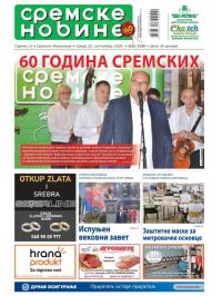 Sremske Novine - broj 3108, 23. sep 2020.