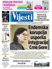 Vijesti - broj 7936, 12. maj 2020.