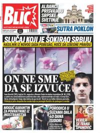 Blic - broj 8459, 14. sep 2020.