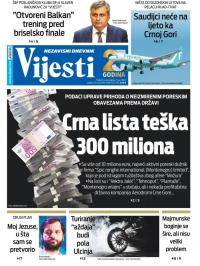 Vijesti - broj 8674, 6. jun 2022.