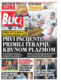 Blic - broj 8328, 6. maj 2020.