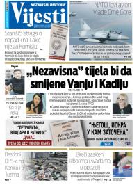 Vijesti - broj 7236, 1. jun 2018.