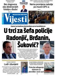 Vijesti - broj 8178, 14. jan 2021.