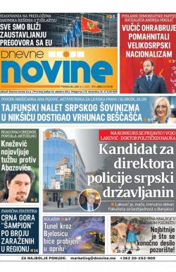 Dnevne novine - broj 2907, 8. feb 2021.