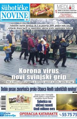 Nove Subotičke novine - broj 151, 31. jan 2020.