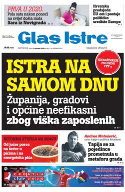 Glas Istre - broj 1, 2. jan 2020.