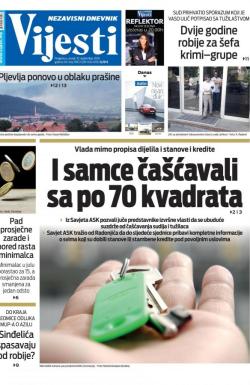 Vijesti - broj 7696, 10. sep 2019.